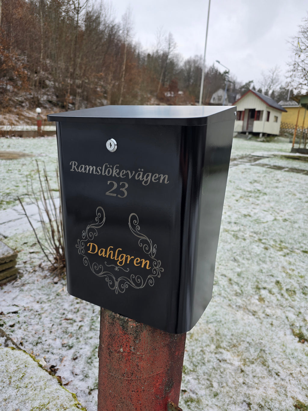 Postlåda/Brevlåda med personlig gravyr