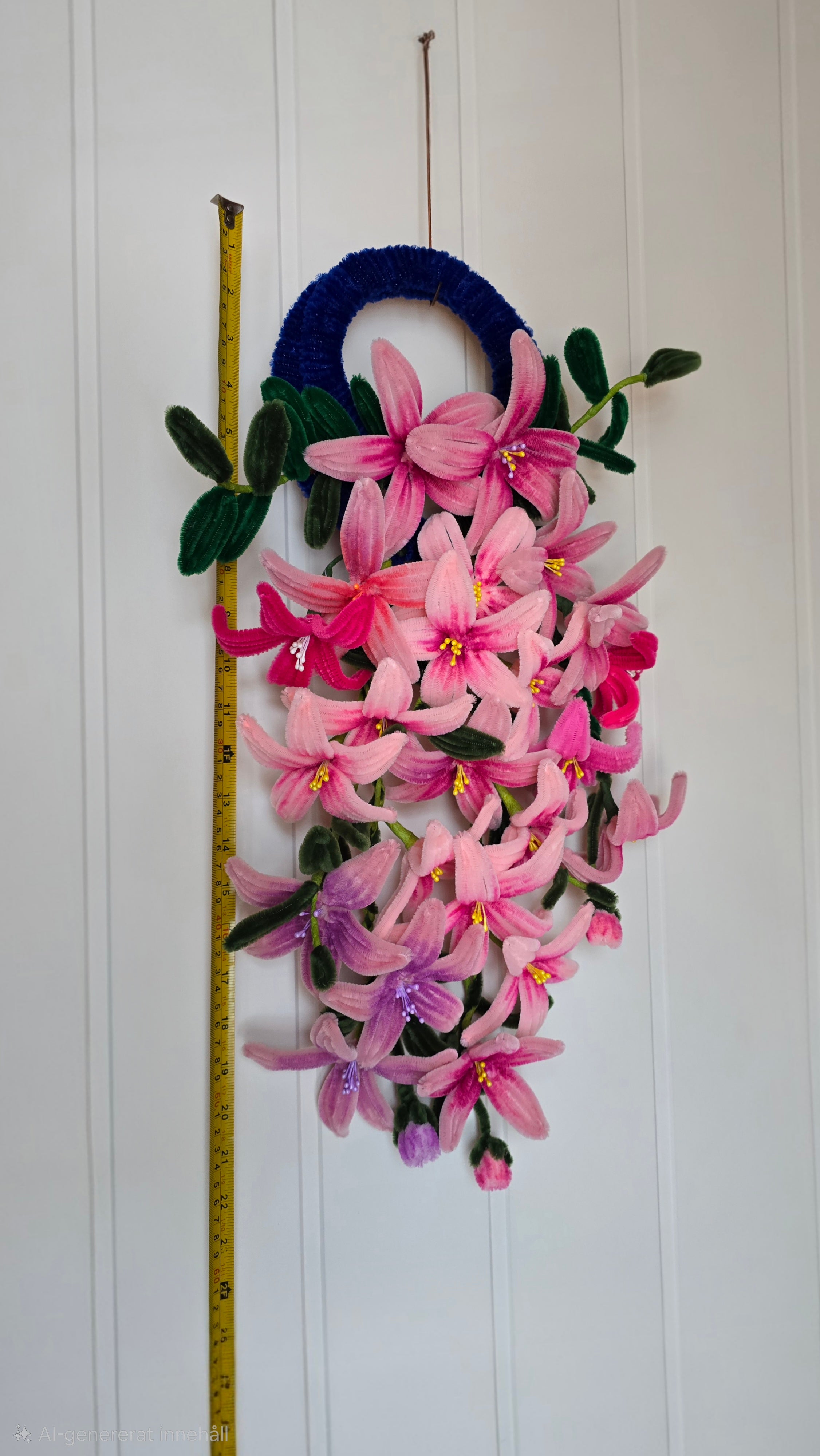 Handgjort hängande Blomsterarrangemang