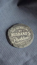 Skifferunderlägg Husbands problem